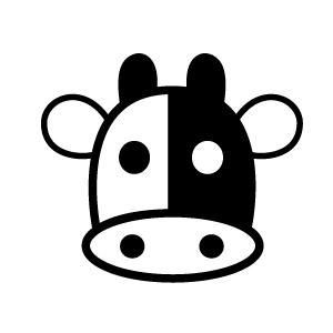 ゴルフボールスタンプ マイボールスタンプ キャラクターアイコンタイプ 【No.22 干支丑】