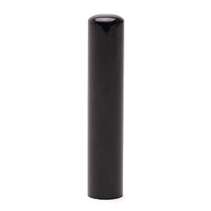 銀行印 黒水牛（芯持ち） 12.0mm