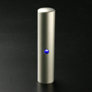 チタン印鑑/銀行印ジュエルズチタンラピスラズリ12.0mm