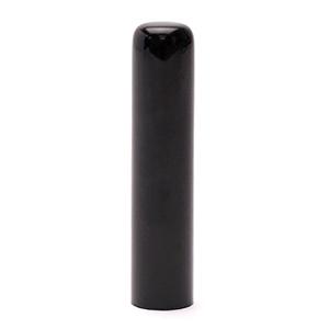 実印 黒水牛（芯持ち） 13.5mm