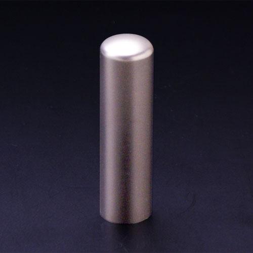 チタン印鑑/実印プレーンブラスト16.5mm