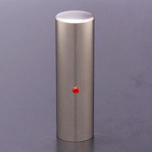 チタン印鑑/実印ジュエルズチタンライトシャム18.0mm