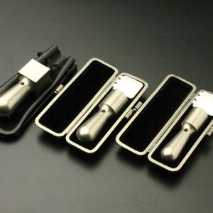 会社設立 3本セット ジュエルズチタン（天丸タイプ） （角21）【ブラックメタル枠・印袋付】