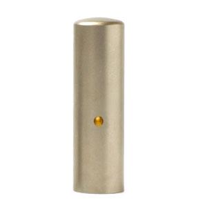 チタン印鑑/会社銀行印ジュエルズチタンタイガーアイ18.0mm（寸胴タイプ）