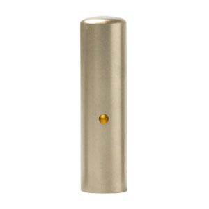 チタン印鑑/会社認め印ジュエルズチタンタイガーアイ16.5mm（寸胴タイプ）