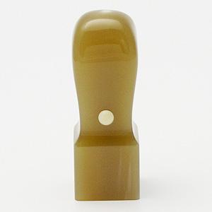 角印 牛角・純白 21.0mm【印鑑】