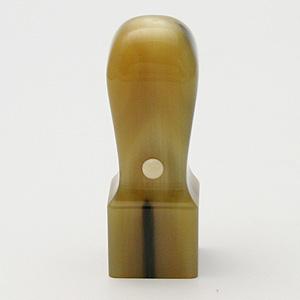 角印 牛角・中色 24.0mm【印鑑】