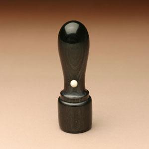 資格・先生認め印 （天丸・蓋付） 玄武 16.5mm【印鑑】