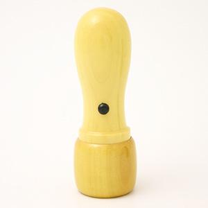 資格・先生認め印 （天丸・蓋付） 薩摩本柘 16.5mm【印鑑】