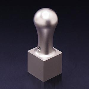 チタン印鑑/職印（角印） ジュエルズチタン 21.0mm（天丸タイプ）【印鑑】