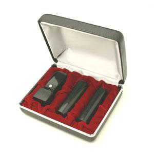 LLP設立 実印・銀行印・角印 寸胴セット 玄武 3本（角24）【整理ケース付】【印鑑】