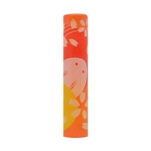 恋するはんこ/和柄隠れうさぎ 赤 NK-005 （12.0mm）