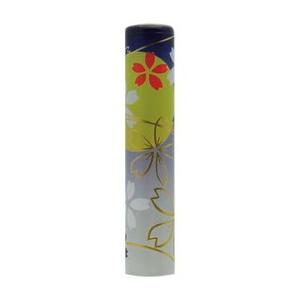 恋するはんこ/和柄月ざくら 黒 NK-007 （12.0mm）