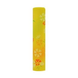 恋するはんこ/和柄なでしこ 黄 NK-025 （12.0mm）