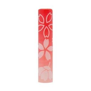 恋するはんこ/和柄白桜 紫 NK-036 （12.0mm）