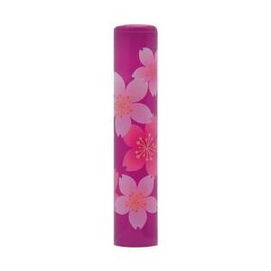 恋するはんこ/和柄桜花 紫 NK-039 （12.0mm）