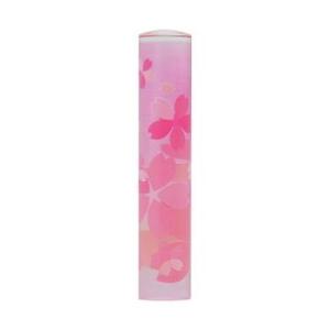 恋するはんこ/和柄クリアー恋ざくら NK-054 （12.0mm）