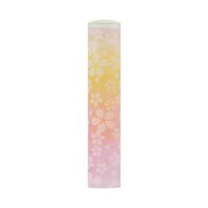 恋するはんこ/和柄クリアーソラネ桜 桃 NK-055 （12.0mm）