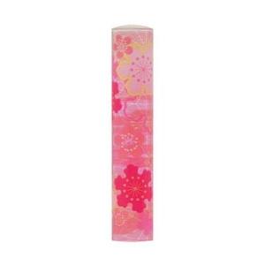 恋するはんこ/和柄クリアー紅かざり NK-062 （12.0mm）