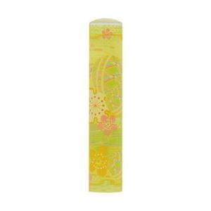 恋するはんこ/和柄クリアーまり桜 黃 NK-069 （12.0mm）