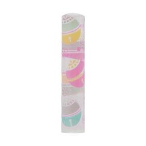 恋するはんこ/和柄クリアー花鈴 桃 NK-070 （12.0mm）