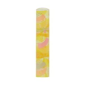 恋するはんこ/和柄クリアー花鈴 黃 NK-071 （12.0mm）