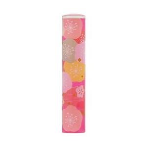 恋するはんこ/和柄クリアー梅小春 NK-075 （12.0mm）