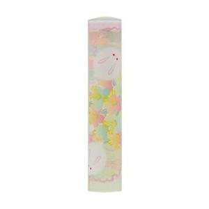 恋するはんこ/和柄クリアー結うさぎ NK-084 （12.0mm）