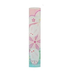 恋するはんこ/和柄クリアー恋うさぎ NK-085 （12.0mm）