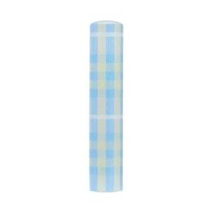恋するはんこ/ポップタータンチェック 赤 NK-130 （12.0mm）