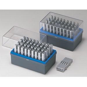 シャチハタ 柄付ゴム印/連結式/アルファベット（セット）3号 明朝体