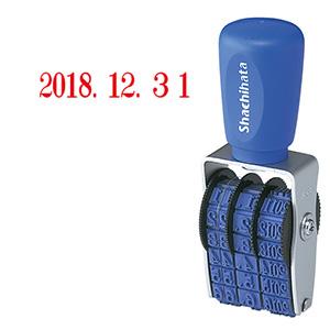 シャチハタ 回転ゴム印/エルゴグリップ本西暦日付/5号 本西暦日付/5号