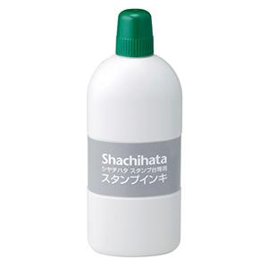 シャチハタ スタンプ台専用スタンプインキ 大瓶 （緑）