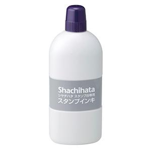 シャチハタ スタンプ台専用スタンプインキ 大瓶 （紫）