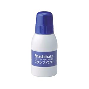 シャチハタ 新スタンプ台専用補充インキ 【小瓶】40ml 藍色