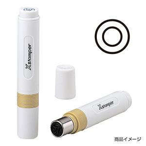 シャチハタ 簿記スタンパー ＜◎＞黒（枠無し）