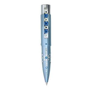 タニエバー ネームペン スワロフスキーGJr ブルー TSK-64494【9mm丸浸透ネーム印】