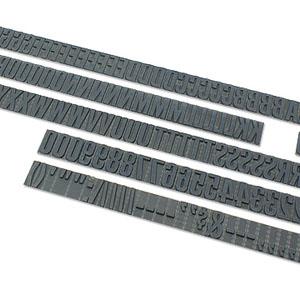 差替式ゴム印 英数字セット (19.0mm)