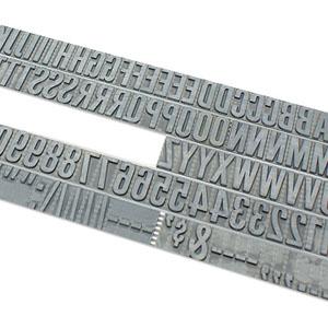 差替式ゴム印 英数字セット (23.8mm)