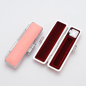 印鑑ケース パステル印鑑ケース シーシェルピンク 13.5-15.0mm