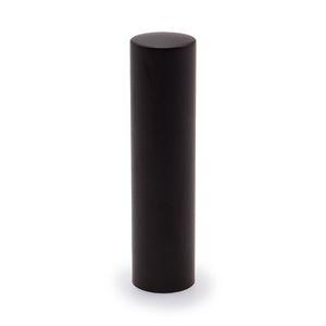 銀行印 ブラストチタンブラック 15.0mm
