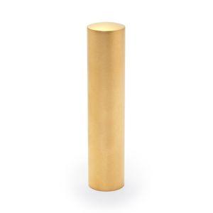 実印 ブラストチタンゴールド 13.5mm