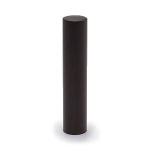 認め印 ブラストチタンブラック 12.0mm