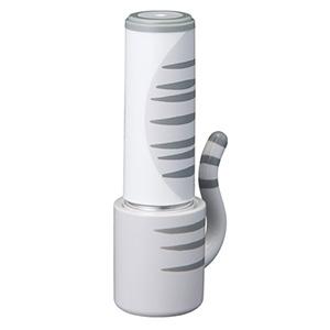 シャチハタ ネーム9着せ替えパーツ おめかしっぽ（ホルダー＆キャップカバー） サバトラ 品番：XL-9PSP/H-A5