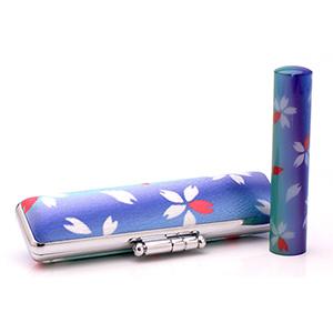和(なごみ)ざいく印鑑 WB-01 桜（さくら）