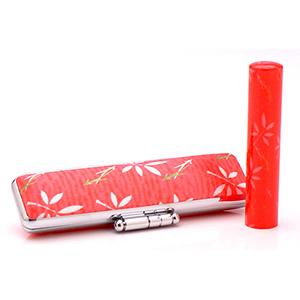 和(なごみ)ざいく印鑑 WR-17 木葉（このは）