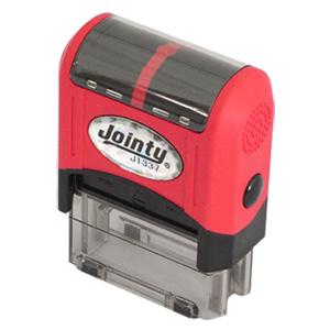 データ入稿 回転自動印 JOINTY(ジョインティ)スタンプ住所印タイプ J1337-印面サイズ１３×３７mm 本体：赤
