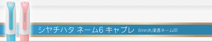 シャチハタ ネーム6 キャプレ