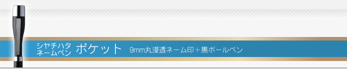 シャチハタ ネームペンポケット