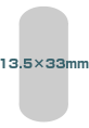 13.5×33mm